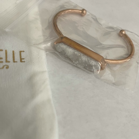 Kinsley Armelle Jewelry - Rose Gold Quartz Bracelet